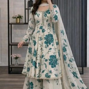 Green Gown three piece